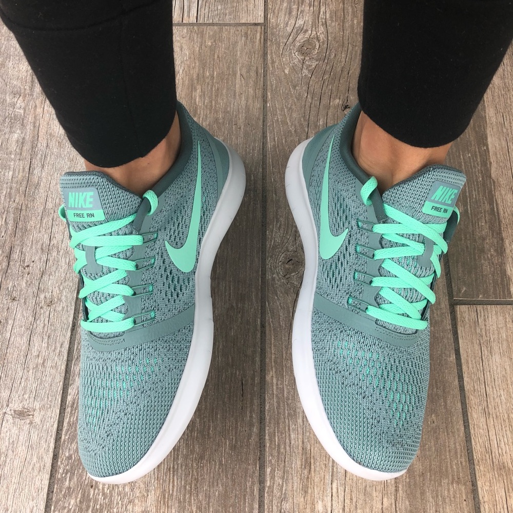 🧚🏻‍♂️emerald dream🧚🏻‍♂️Nike free rn🧚🏻‍♂️New - Picture 3 of 6